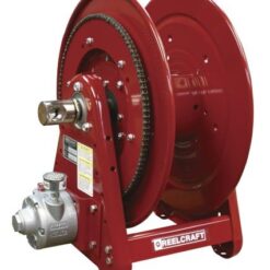 Vinda modell AA33106 är en pneumatisk slangvinda för Ø1/4", 3/8" eller 1/2" slangar upp till 210 bar, avsedd för industriellt och kommersiellt bruk.