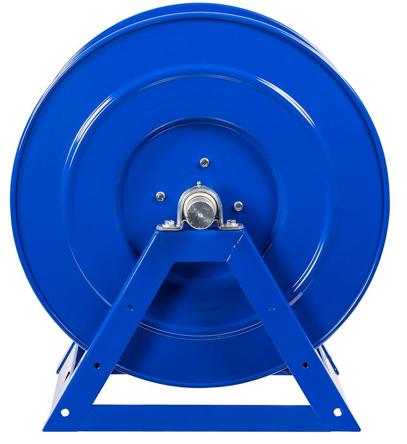 A Serie 1175C - Ø1" - 16m Max 210Bar slangupprullare på stativ.