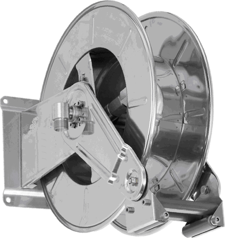 A Series EVO 9000 - Ø3/4" längd 20m slangupprullare på vit bakgrund.